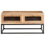 Mesa de centro de madera maciza de acacia 90x60x40 cm en Mesas de centro | Comprar online en Foru.es