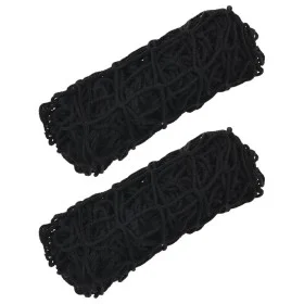 Redes para heno cuadradas 2 unidades PP negro 75x75 cm de , Comederos y bebederos de ganado - Ref: Foro24-4012308, Precio: 16...