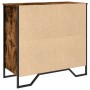 Aparador madera de ingeniería roble ahumado 79,5x35,5x74,5 cm de , Aparadores - Ref: Foro24-848546, Precio: 80,88 €, Descuent...