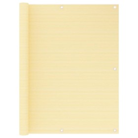 Toldo para balcón HDPE beige 120x500 cm de vidaXL, Sombrillas - Ref: Foro24-310918, Precio: 24,65 €, Descuento: %
