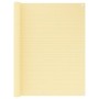 Toldo para balcón HDPE beige 120x500 cm de vidaXL, Sombrillas - Ref: Foro24-310918, Precio: 24,65 €, Descuento: %