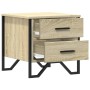 Mesita de noche madera de ingeniería roble Sonoma 40x41x40 cm de , Mesitas de noche - Ref: Foro24-848506, Precio: 51,04 €, De...