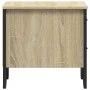 Engineered wood nightstand in Sonoma oak, 40x41x40 cm by , Nightstands - Ref: Foro24-848506, Price: 50,29 €, Discount: %
