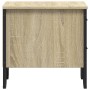 Mesita de noche madera de ingeniería roble Sonoma 40x41x40 cm de , Mesitas de noche - Ref: Foro24-848506, Precio: 51,04 €, De...