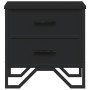 Mesita de noche madera de ingeniería negra 40x41x40 cm de , Mesitas de noche - Ref: Foro24-848504, Precio: 52,41 €, Descuento: %