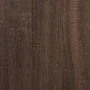 Engineered wood brown oak bedside table 40x41x40 cm by , Nightstands - Ref: Foro24-848512, Price: 48,62 €, Discount: %