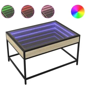 Mitteltisch mit Infinity LED Eiche Sonoma 70x50x41 cm von , Couchtisch - Ref: Foro24-847683, Preis: 84,76 €, Rabatt: %