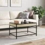 Mesa de centro con Infinity LED roble Sonoma 70x50x41 cm de , Mesas de centro - Ref: Foro24-847683, Precio: 84,76 €, Descuent...