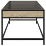 Mesa de centro con Infinity LED roble Sonoma 70x50x41 cm de , Mesas de centro - Ref: Foro24-847683, Precio: 85,84 €, Descuent...