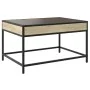 Mesa de centro con Infinity LED roble Sonoma 70x50x41 cm de , Mesas de centro - Ref: Foro24-847683, Precio: 84,76 €, Descuent...