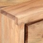 Mesa consola de madera de acacia bordes naturales 100x35x76 cm en Mesas auxiliares | Comprar online en Foru.es