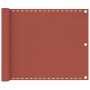 Toldo para balcón HDPE terracota 75x300 cm de vidaXL, Sombrillas - Ref: Foro24-310944, Precio: 14,24 €, Descuento: %