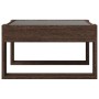 Mesa de centro con Infinity LED marrón roble 50x53x30 cm de , Mesas de centro - Ref: Foro24-847629, Precio: 81,92 €, Descuent...