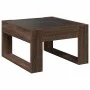 Mesa de centro con Infinity LED marrón roble 50x53x30 cm de , Mesas de centro - Ref: Foro24-847629, Precio: 80,71 €, Descuent...