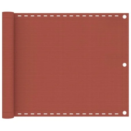 Toldo para balcón HDPE terracota 75x600 cm de vidaXL, Sombrillas - Ref: Foro24-310947, Precio: 20,44 €, Descuento: %