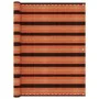 Toldo para balcón HDPE multicolor 120x500 cm de vidaXL, Sombrillas - Ref: Foro24-310906, Precio: 21,54 €, Descuento: %