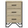 Mesita de noche madera de ingeniería roble Sonoma 40x41x60 cm de , Mesitas de noche - Ref: Foro24-848525, Precio: 78,00 €, De...
