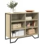 Aparador madera de ingeniería roble Sonoma 91x35,5x74,5 cm de , Aparadores - Ref: Foro24-848550, Precio: 73,37 €, Descuento: %