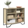 Aparador madera de ingeniería roble Sonoma 91x35,5x74,5 cm de , Aparadores - Ref: Foro24-848550, Precio: 74,35 €, Descuento: %