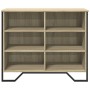 Aparador madera de ingeniería roble Sonoma 91x35,5x74,5 cm de , Aparadores - Ref: Foro24-848550, Precio: 74,35 €, Descuento: %