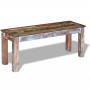 Banco de madera maciza reciclada 110x35x45 cm de , Bancos para recibidores y almacenamiento - Ref: Foro24-243454, Precio: 141...