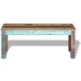 Banco de madera maciza reciclada 110x35x45 cm de , Bancos para recibidores y almacenamiento - Ref: Foro24-243454, Precio: 141...