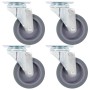Ruedas giratorias 4 unidades 75 mm de , Manipulación de materiales - Ref: Foro24-143420, Precio: 22,69 €, Descuento: %
