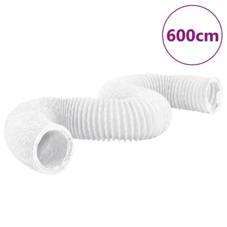PVC exhaust duct 6 m Ø20 cm by , air ducts - Ref: Foro24-4008057, Price: 16,89 €, Discount: %