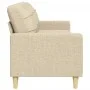 Sofá de 3 plazas de tela color crema 210 cm de , Sofás - Ref: Foro24-4007416, Precio: 307,79 €, Descuento: %