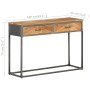 Mesa consola de madera maciza de acacia 110x35x75 cm en Mesas auxiliares | Comprar online en Foru.es