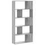 Librería de 5 niveles madera gris Sonoma 80,5x23,5x162,5 cm de , Librerías y estanterías - Ref: Foro24-852776, Precio: 82,74 ...