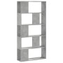 Librería de 5 niveles madera gris hormigón 80,5x23,5x162,5 cm de , Librerías y estanterías - Ref: Foro24-852774, Precio: 73,0...