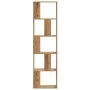 Librería 5 niveles madera roble artesanal 80,5x23,5x162,5 cm de , Librerías y estanterías - Ref: Foro24-852788, Precio: 71,93...