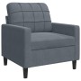 Juego de sofás con cojines 3 piezas terciopelo gris oscuro de , Sofás - Ref: Foro24-3278432, Precio: 573,43 €, Descuento: %