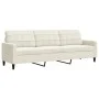 Zweiteiliges Sofaset mit cremefarbenen Samtkissen. von , Sofas - Ref: Foro24-3278479, Preis: 551,52 €, Rabatt: %