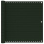 Toldo para balcón HDPE verde oscuro 90x600 cm de vidaXL, Sombrillas - Ref: Foro24-310975, Precio: 27,55 €, Descuento: %