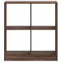 Estantería de madera de ingeniería marrón roble 68,5x32x75 cm de , Librerías y estanterías - Ref: Foro24-852813, Precio: 46,4...