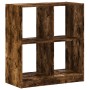 Estantería de madera de ingeniería roble ahumado 68,5x32x75 cm de , Librerías y estanterías - Ref: Foro24-852811, Precio: 49,...