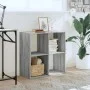 Estantería de madera de ingeniería gris Sonoma 68,5x32x68,5 cm de , Librerías y estanterías - Ref: Foro24-852830, Precio: 52,...