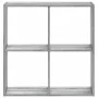 Estantería de madera de ingeniería gris Sonoma 68,5x32x68,5 cm de , Librerías y estanterías - Ref: Foro24-852830, Precio: 52,...