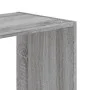 Estantería de madera de ingeniería gris Sonoma 68,5x32x68,5 cm de , Librerías y estanterías - Ref: Foro24-852830, Precio: 52,...