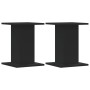 Soportes altavoces 2 uds madera ingeniería negro 30x30x40 cm de , Soportes para altavoces - Ref: Foro24-852646, Precio: 47,32...