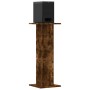 Soportes altavoces 2 uds madera roble ahumado 30x30x80 cm de , Soportes para altavoces - Ref: Foro24-852667, Precio: 67,41 €,...
