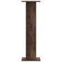 Soportes altavoces 2 uds madera marrón roble 30x30x95 cm de , Soportes para altavoces - Ref: Foro24-852678, Precio: 78,58 €, ...