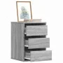 Corner chest of drawers in gray Sonoma engineered wood 40x41x58 cm by , Drawers - Ref: Foro24-852839, Price: 69,25 €, Discoun...