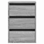 Eckschubladenkommode aus grauem Sonoma-Ingenieurholz 40x41x58 cm. von , Schubladen - Ref: Foro24-852839, Preis: 69,25 €, Raba...