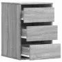 Eckschubladenkommode aus grauem Sonoma-Ingenieurholz 40x41x58 cm. von , Schubladen - Ref: Foro24-852839, Preis: 69,25 €, Raba...