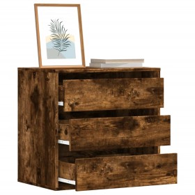 Cajonera de esquina madera ingeniería roble ahumado 60x41x58 cm de , Cajoneras - Ref: Foro24-852847, Precio: 77,73 €, Descuen...