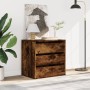 Cajonera de esquina madera ingeniería roble ahumado 60x41x58 cm de , Cajoneras - Ref: Foro24-852847, Precio: 77,73 €, Descuen...