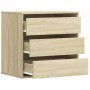 Cajonera de esquina madera ingeniería roble Sonoma 60x41x58 cm de , Cajoneras - Ref: Foro24-852845, Precio: 89,94 €, Descuent...